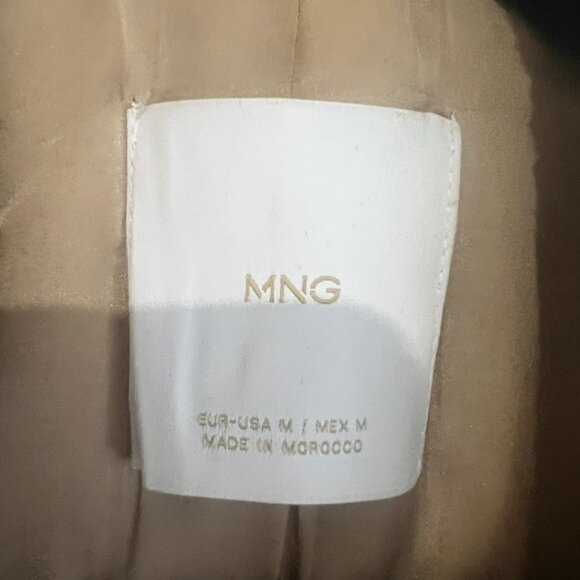 Mango Tweed blazer with jewel button - Size Medium - EUC - Picture 8 of 13
